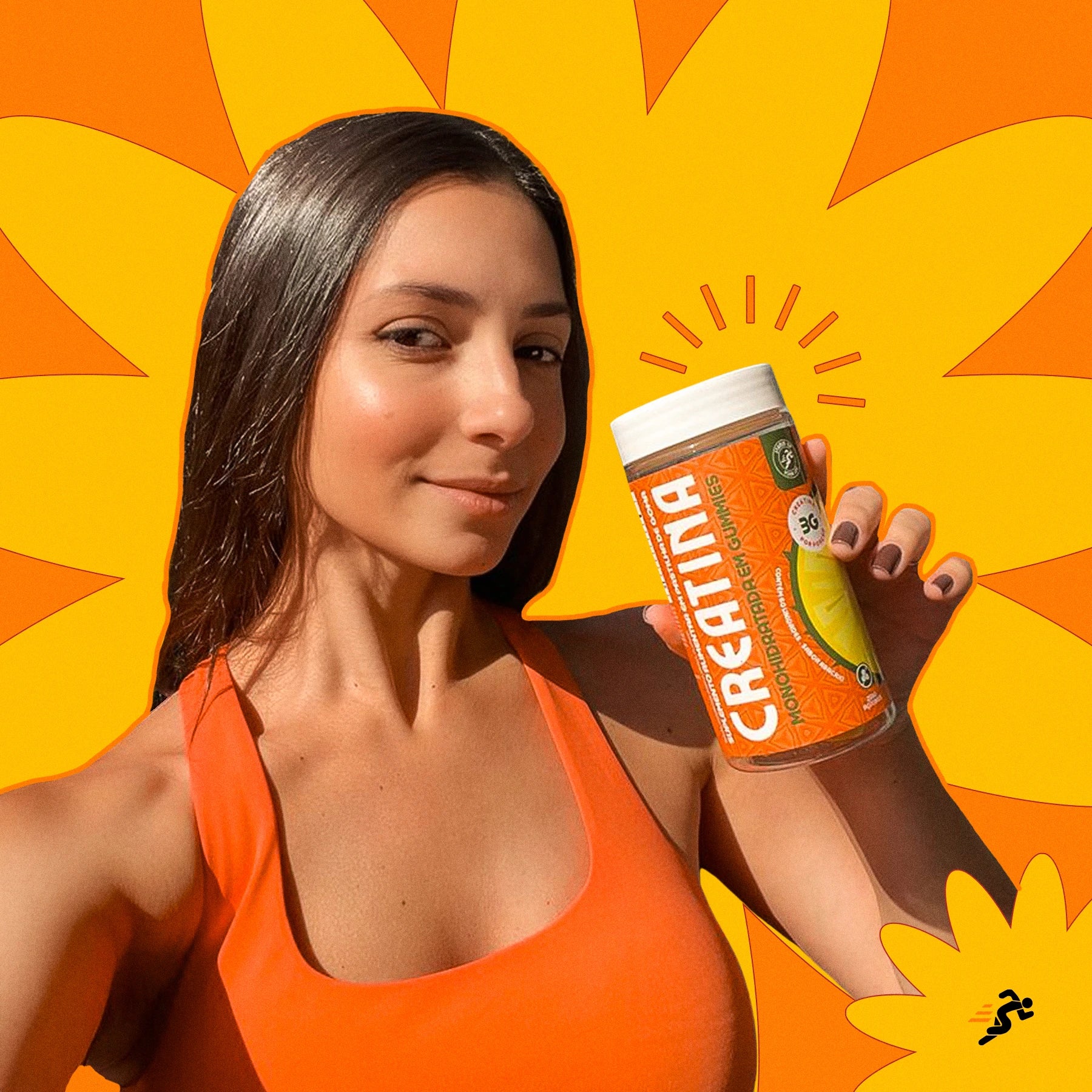 Creatina Gummy Abacaxi