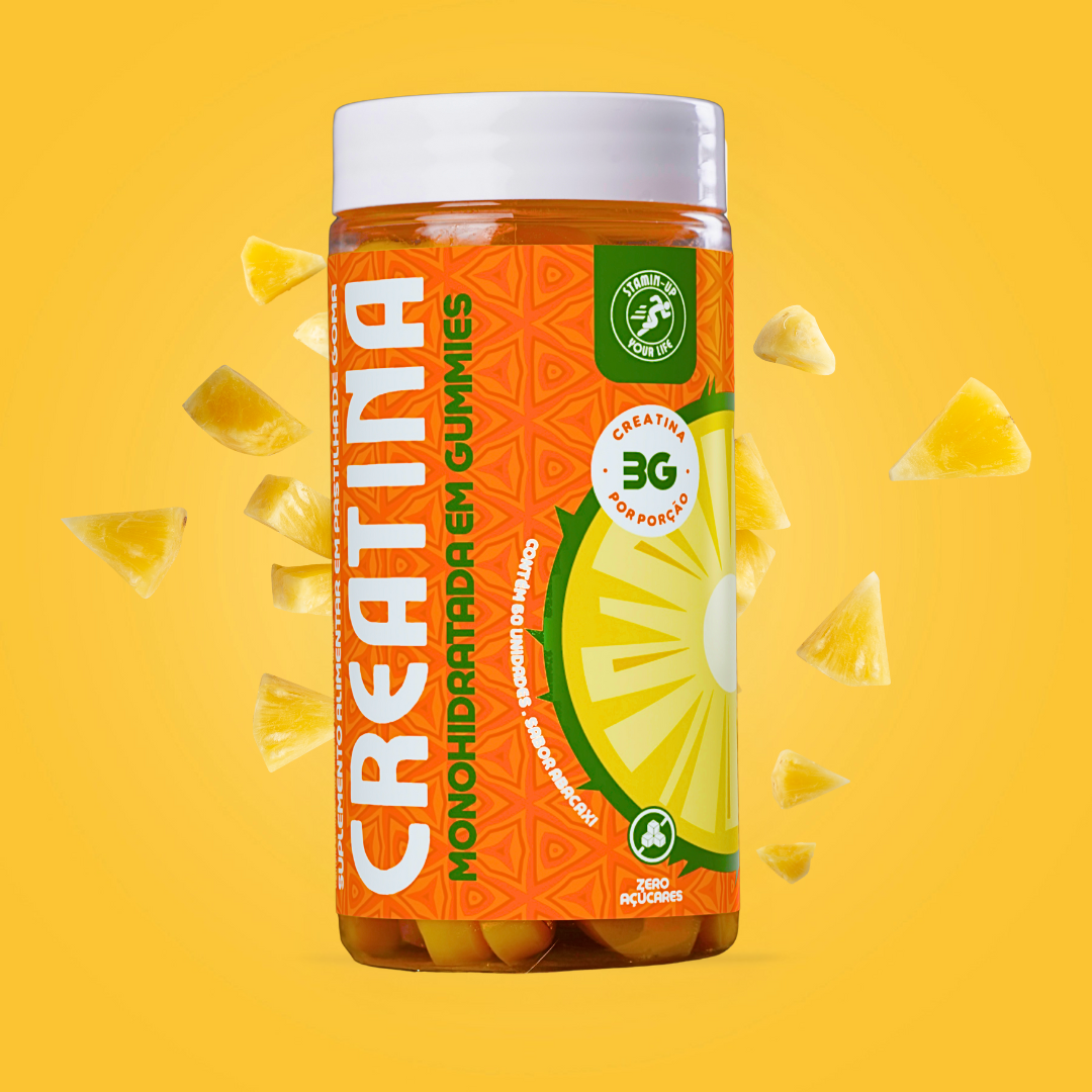 Creatina Gummy Abacaxi