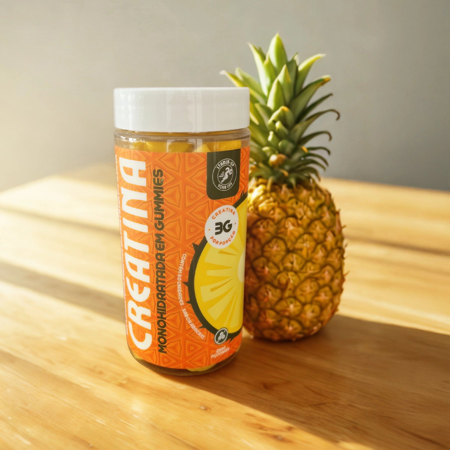 Creatina Gummy Abacaxi