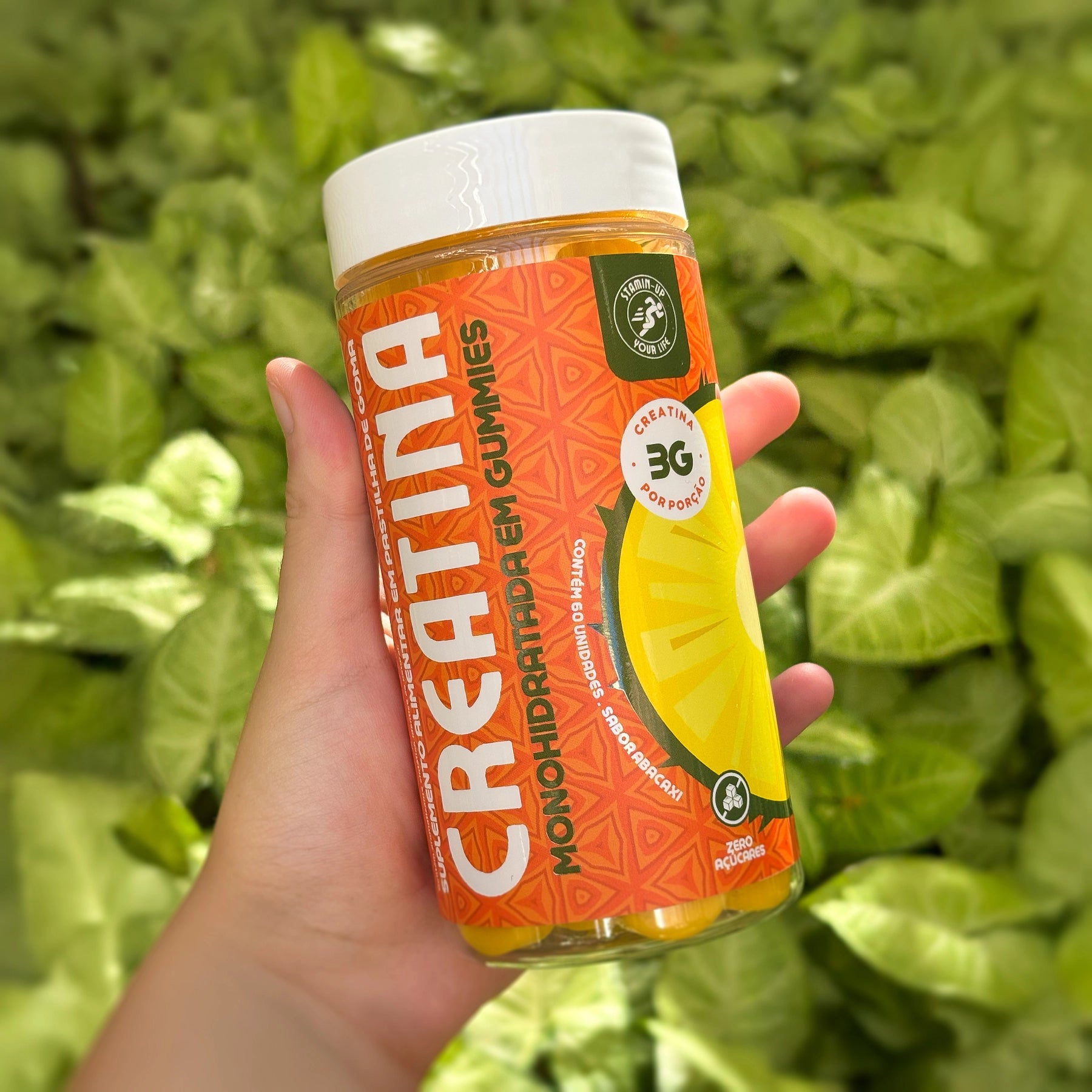 Creatina em Gummy Sabor Abacaxi