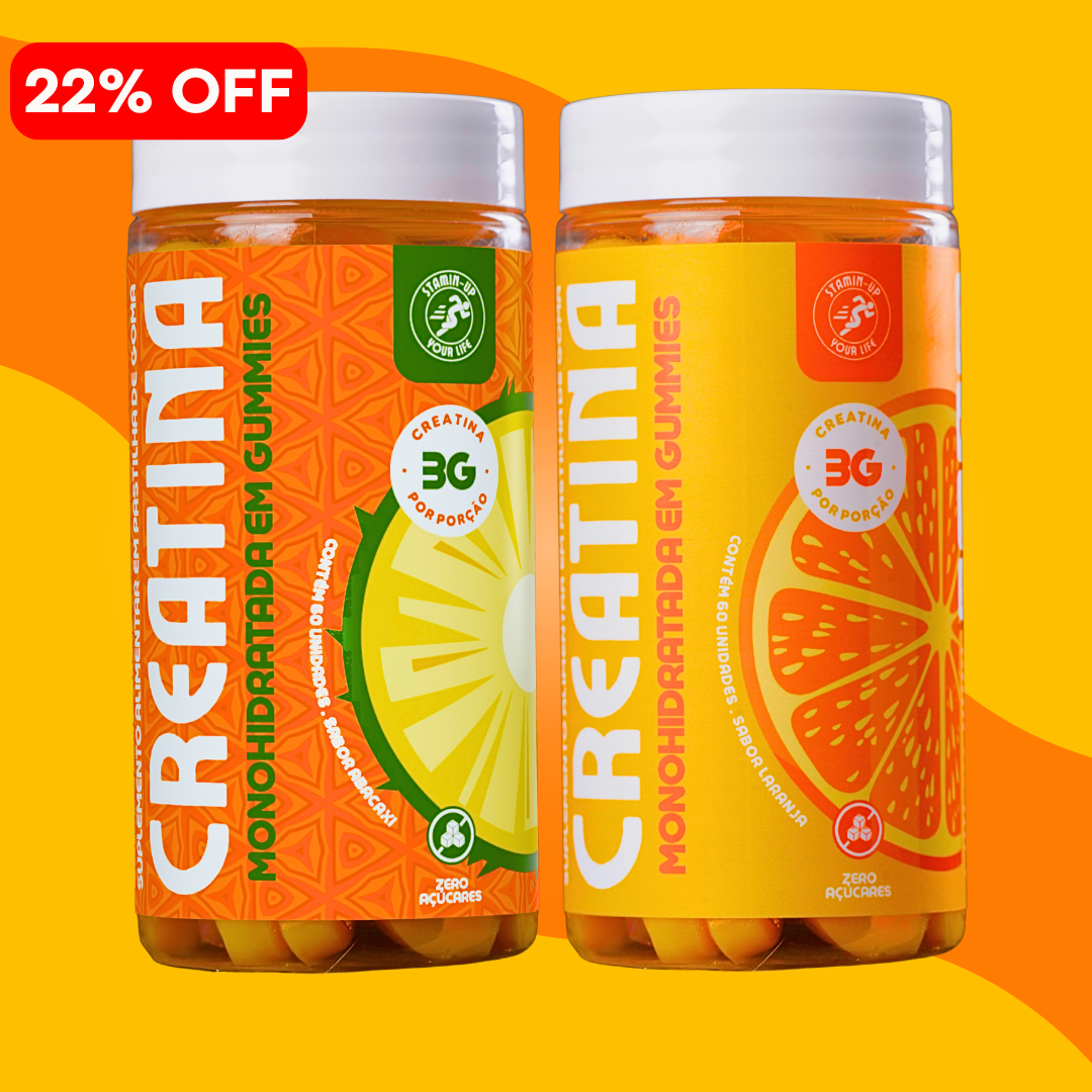 COMBO CREATINA LARANJA + ABACAXI