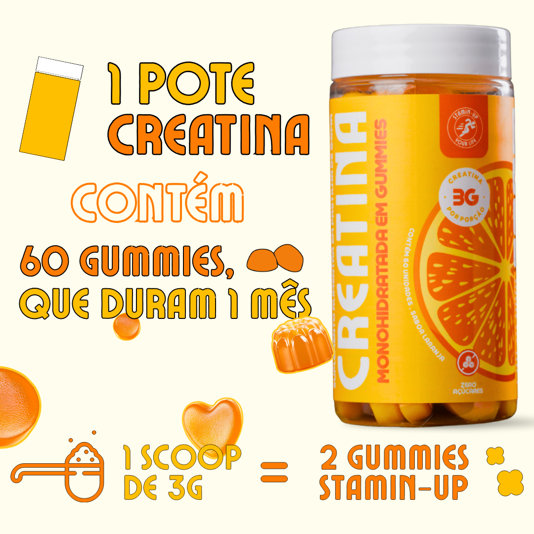 Melatonina + Creatina Laranja