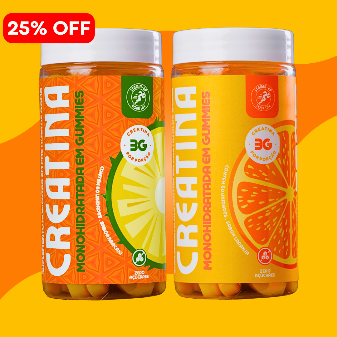 COMBO CREATINA LARANJA + ABACAXI