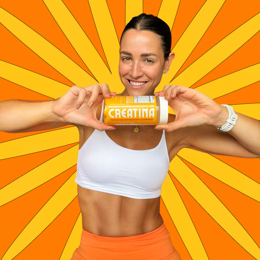 Creatina em Gummy Sabor Laranja